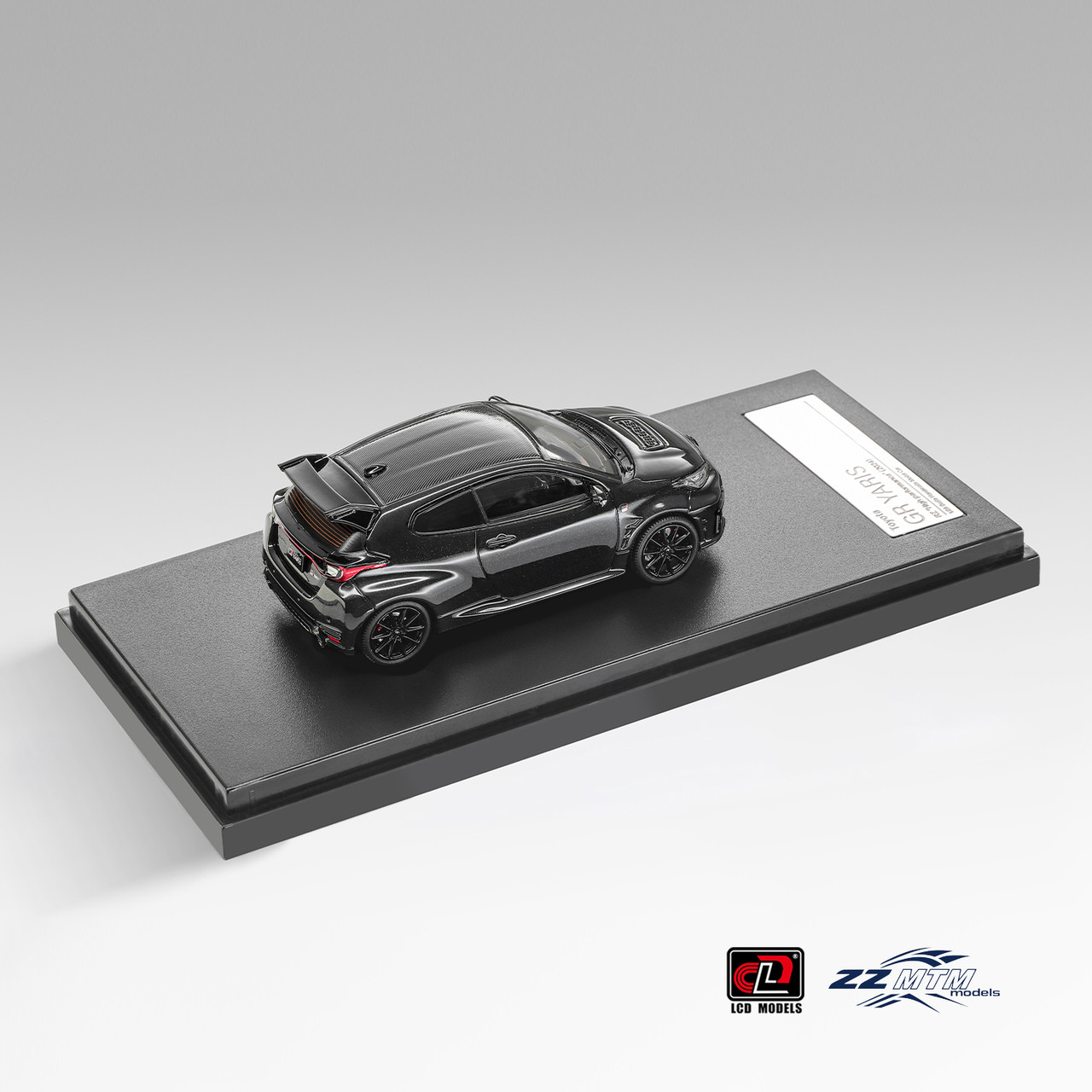 1/64 LCD 2024 Toyota GR Yaris Aero Performance Package (Black) Diecast Car Model