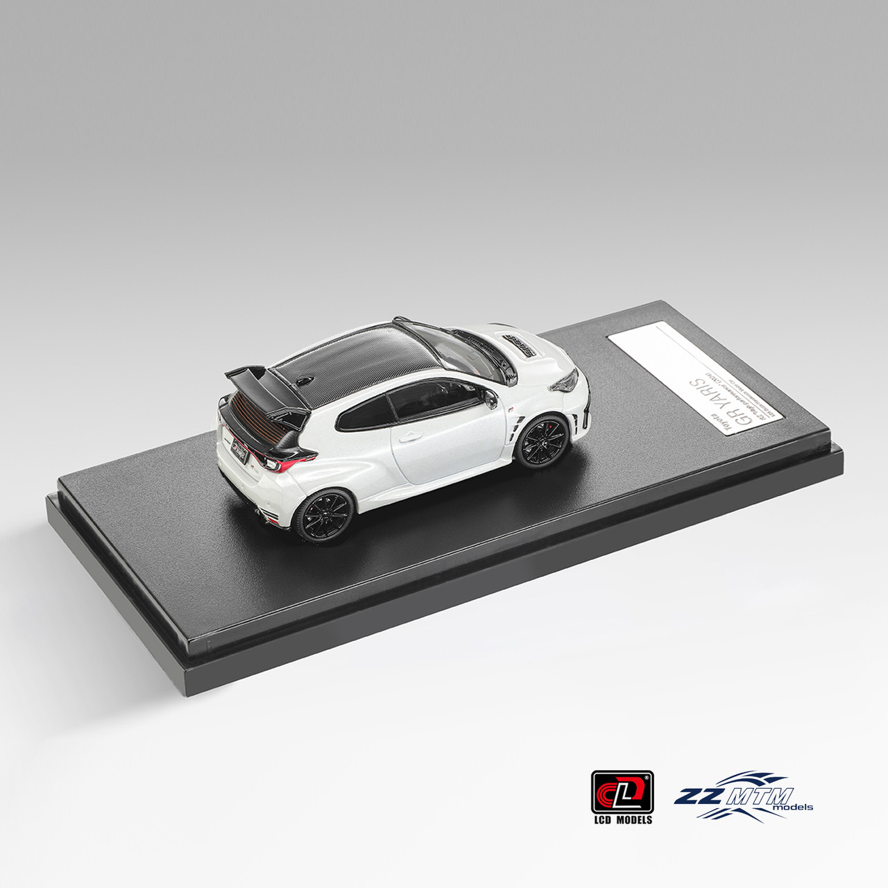 1/64 LCD 2024 Toyota GR Yaris Aero Performance Package (White) Diecast Car Model