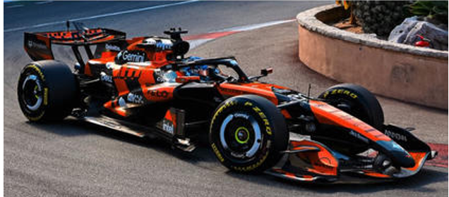 1/43 Spark McLaren Mastercard F1 Team MCL40 No.81 4th Monaco GP 2026  Oscar Piastri Car Model