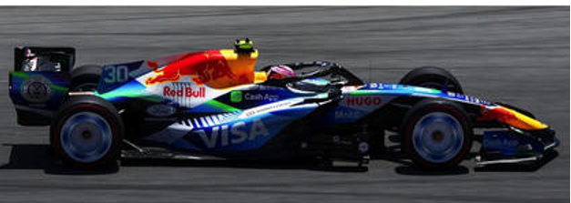 1/43 Spark Visa Cash App Racing Bulls Formula One Team VCARB 03 Spanish GP 2026 Liam Lawson Car Model