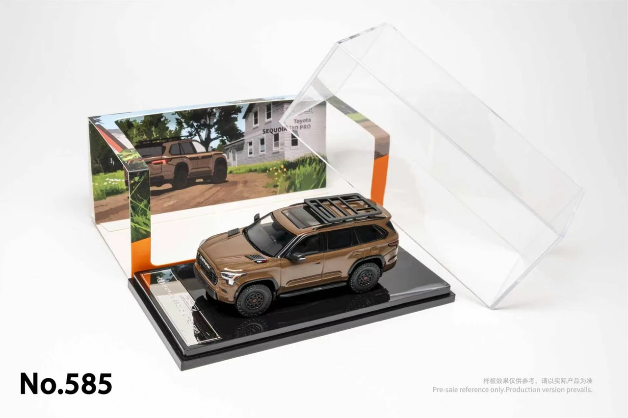 1/64 GCD Toyota Sequoia (Dark Brown) Diecast Car Model