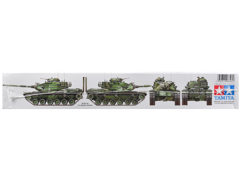 Model Kit US M60A3 105mm Gun Tank "US Army" 1/35 Scale Model by Tamiya
