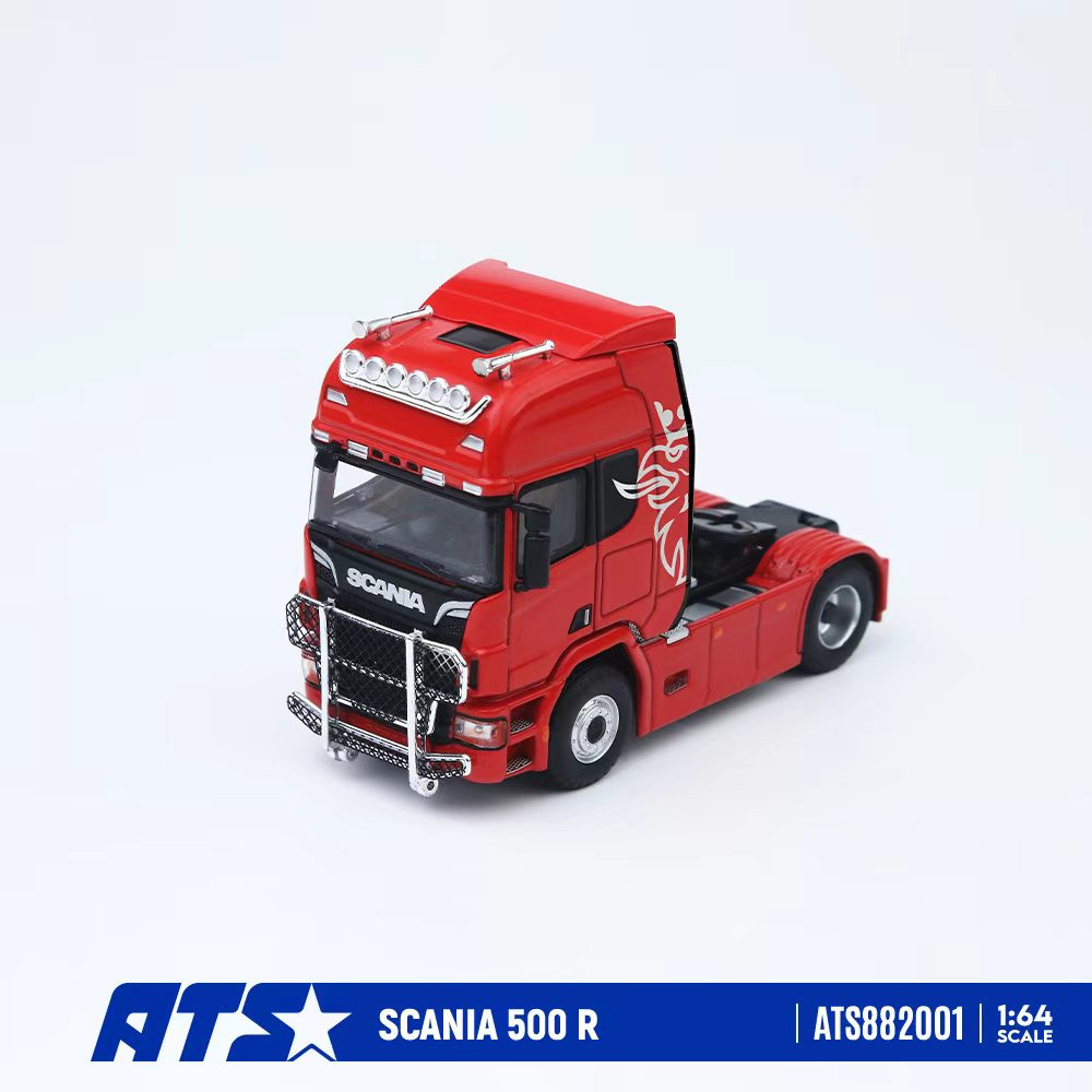 1/64 ATS Scania 500 R (Red) Diecast Car Model