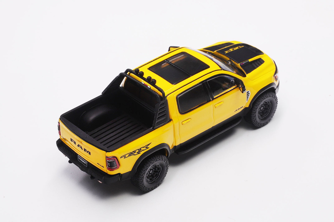 1/64 Shadow Pro Dodge Ram 1500 TRX (Yellow) Diecast Car Model