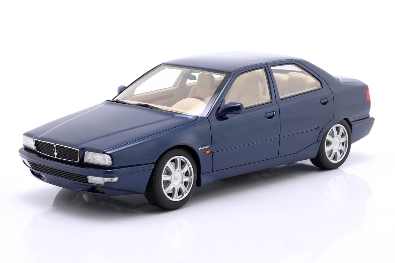 1/18 Cult Scale Models 1994 Maserati Quattroporte IV V8 Evoluzione (Blue) Diecast Car Model