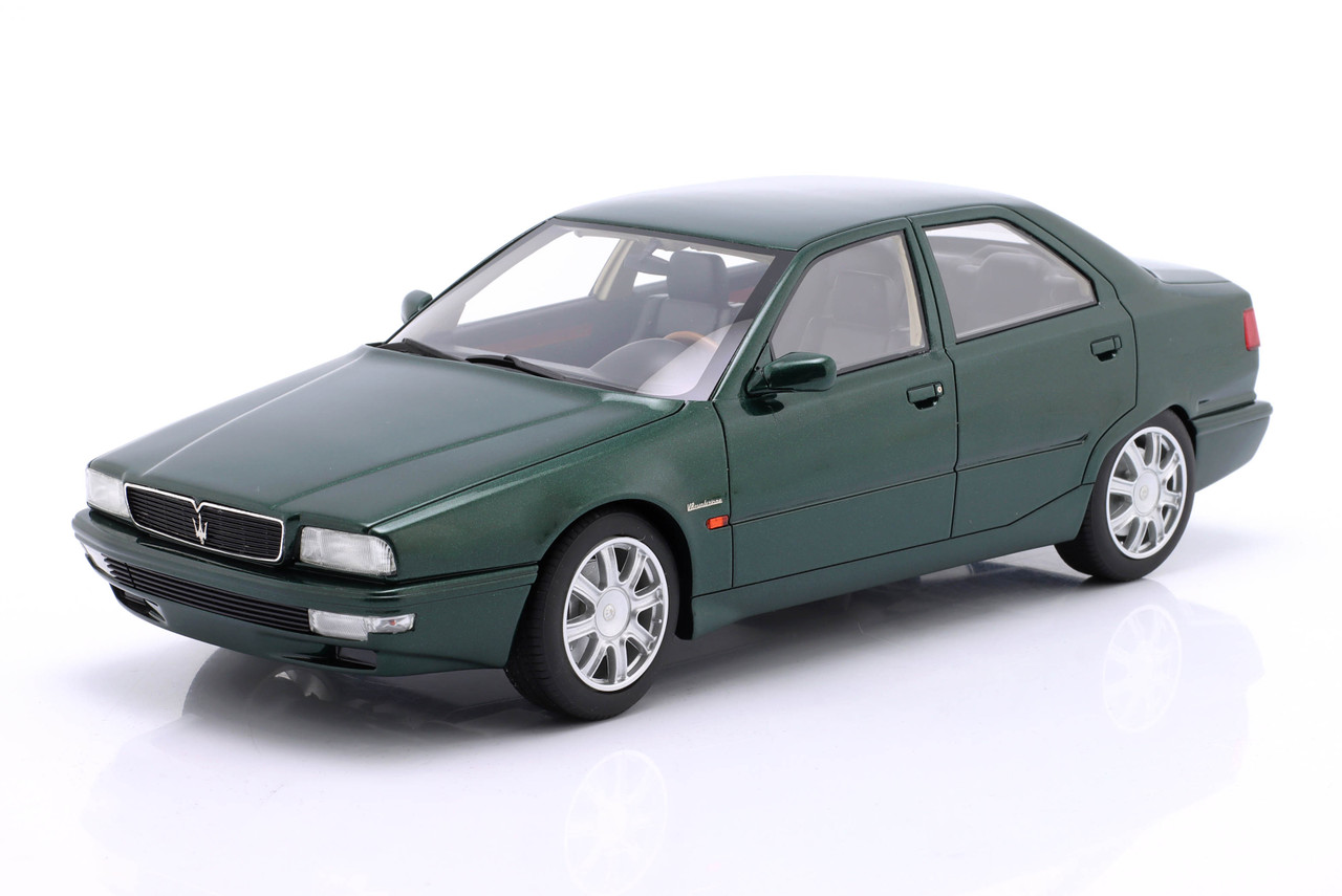 1/18 Cult Scale Models 1994 Maserati Quattroporte IV V8 Evoluzione (Green) Diecast Car Model
