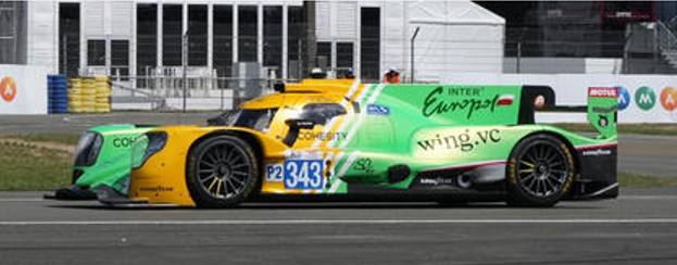 1/64 Spark Oreca 07 - Gibson No.343 INTER EUROPOL COMPETITION 2nd LMP2 class Le Mans 24H 2026 B. Garg - R. de Gerus - N. Müller Car Model