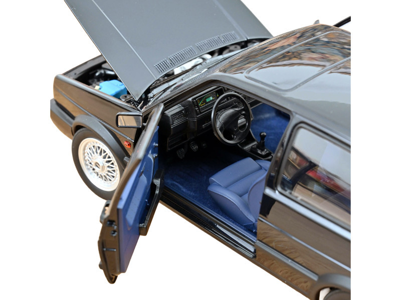 1991 Volkswagen Golf GTI Edition Blue Moonlight Blue Metallic 1/18 Diecast Model Car by Norev