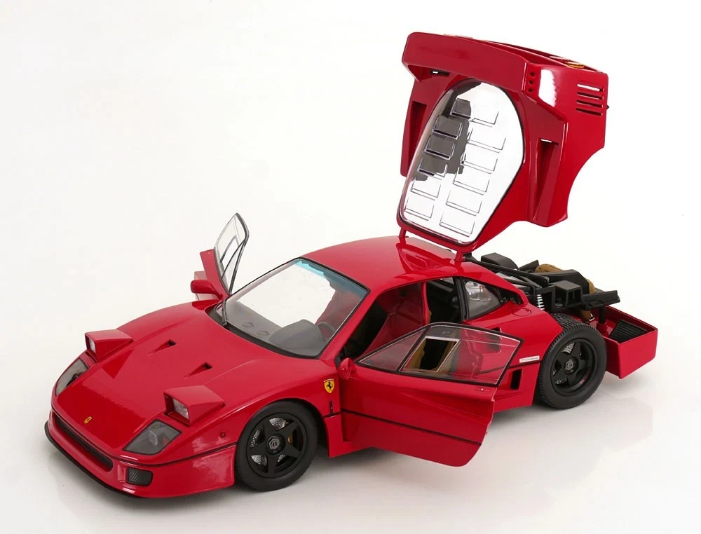 1/12 KK-Scale 1990 Ferrari F40 Lightweight (Red) Diecast Car Model