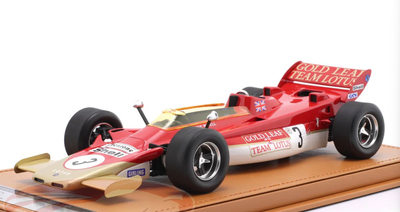 1/18 Tecnomodel 1971 F1 Reine Wisell Lotus 56B #3 British GP Car Model