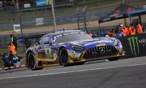 1/64 Spark Mercedes-AMG GT3 No.80 Mercedes-AMG Team RAVENOL Winner 24H Nürburgring 2026 M. Engel - L. Stolz - F. Schiller - M. Martin Car Model