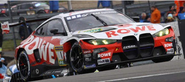 1/64 Spark BMW M4 GT3 EVO No.1 ROWE RACING 24H Nürburgring 2026 A. Farfus - R. Marciello - J. Pepper - K. van der Linde Car Model