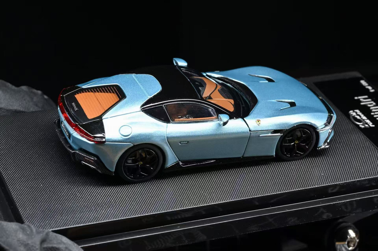 1/64 7CM Model Ferrari 12Cilindri (Azzurro California Blue) Diecast Car Model
