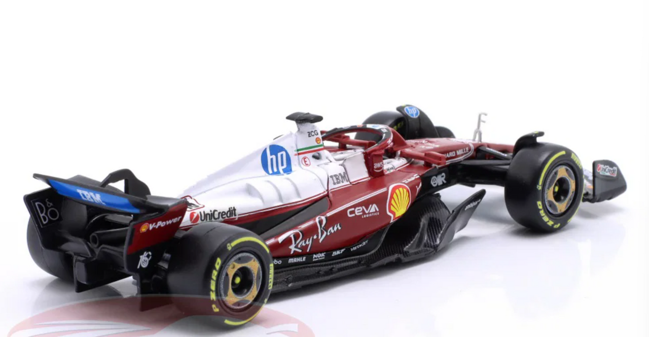 1/43 BBurago 2025 F1 Charles Leclerc Ferrari SF-25 #16 4th Italian GP Diecast Car Model Standard Edition