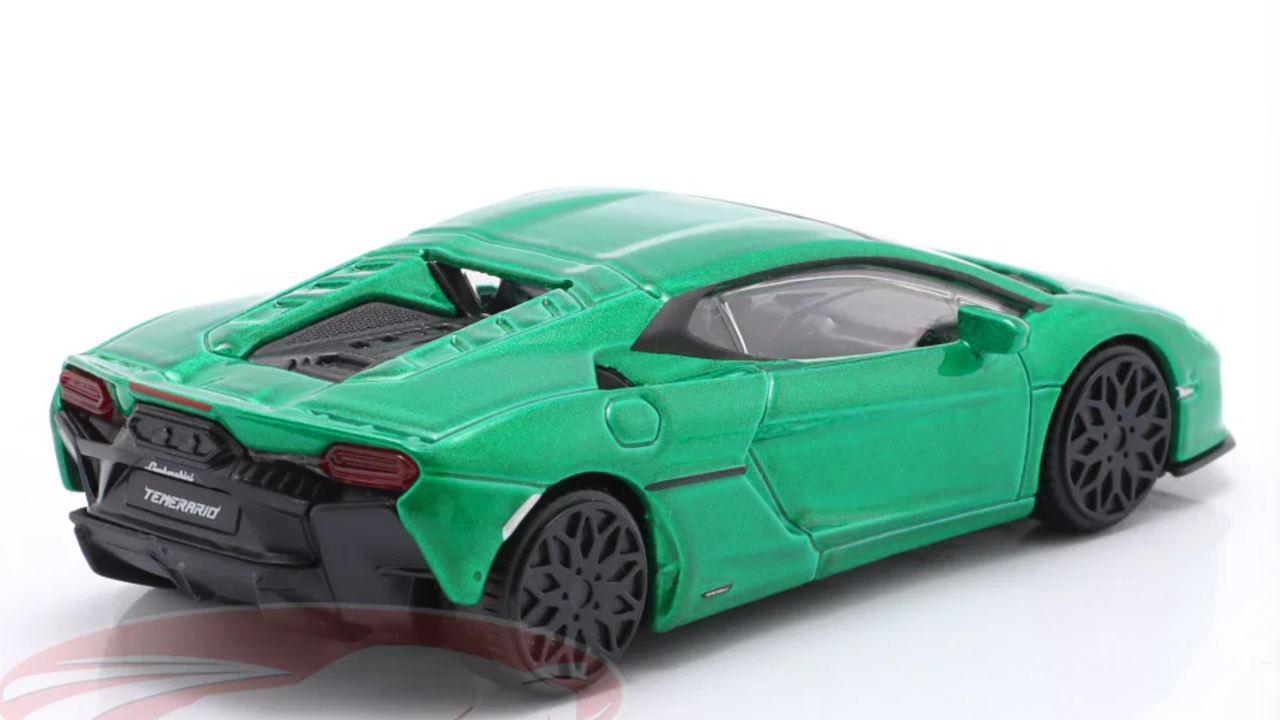 1/43 BBurago 2024 Lamborghini Temerario (Green Metallic) Diecast Car Models