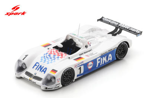 1/43 Spark BMW V12 LM No.1 BMW Motorsport 24H Le Mans 1998  H-J. Stuck – T. Christensen – S. Soper Car Model