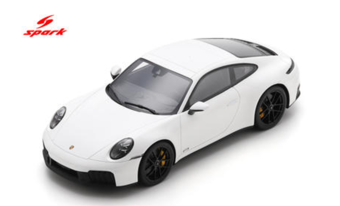 1/18 Spark Porsche 911 Carrera GTS Coupe  (992.2) (White) Car Model