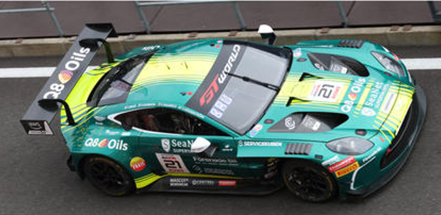 1/43 Spark Aston Martin Vantage AMR GT3 EVO No.21 Comtoyou Racing 24H Spa 2026 O. Söderström - S. Baud - K. Pauwels - A. Dorison Car Model