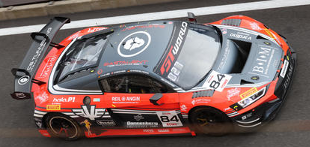 1/43 Spark Audi R8 LMS GT3 EVO II No.84 Eastalent Racing 24H Spa 2026 C. Haase - S. Reicher - M. Winkelhock Car Model