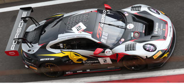 1/18 Spark Porsche 911 GT3 R (992) EVO No.2 Boutsen VDS 8th 24H Spa 2026 M. Schuring - D. Boccolacci - A. Picariello Car Model