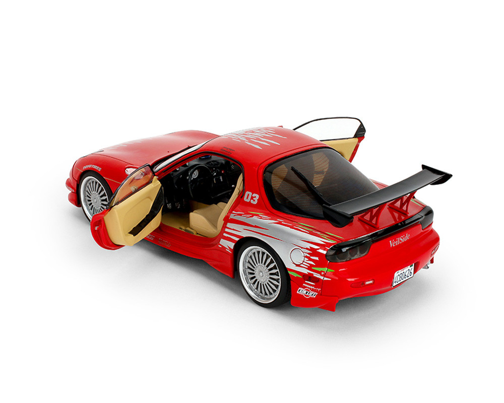 1/18 Jada Fast & Furious Dom’s Mazda RX-7 (Red) Diecast Model