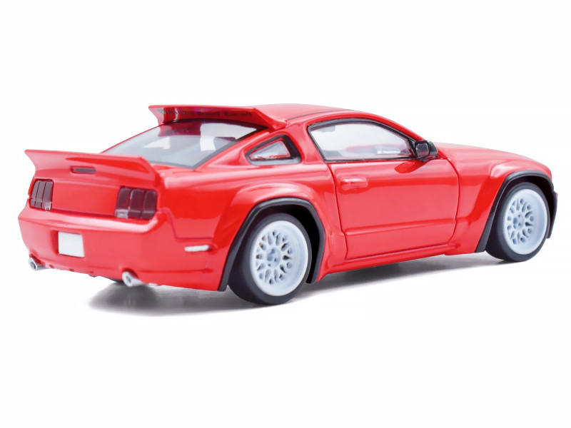 Pandem Mustang Red 1/64 Diecast Model Car by Model Model