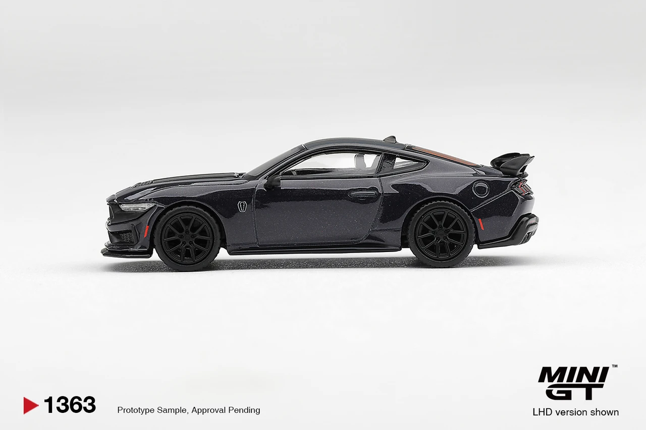1/64 Mini GT Ford Mustang Dark Horse (Blue Ember) Diecast Car Model
