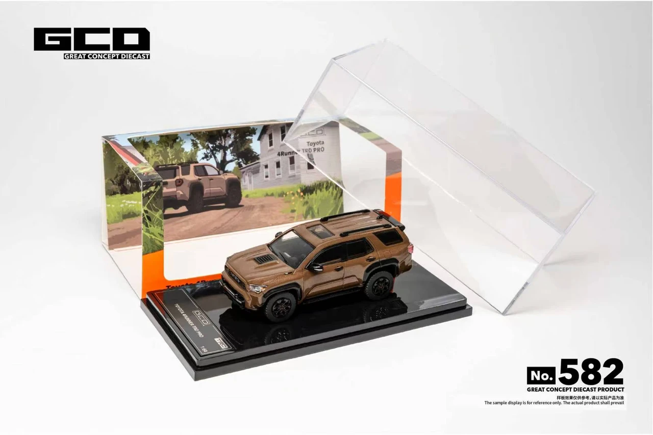 1/64 GCD 2025 Toyota 4Runner (Dark Brown) Diecast Car Model