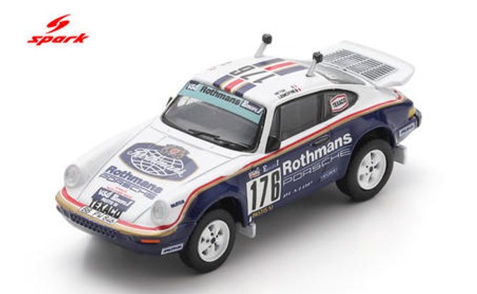 1/64 Spark Porsche 953 No.176 Winner Paris-Dakar Rally 1984  R. Megte - D. Lemoyne Car Model