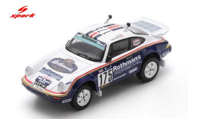1/64 Spark Porsche 953 No.175 Paris-Dakar Rally 1984  J. Ickx - C. Brasseur Car Model