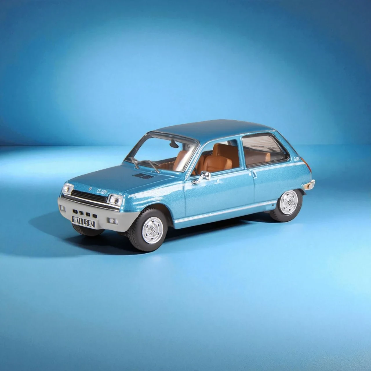 1/43 NZG 1974 Renault 5 LS (Blue) Car Model