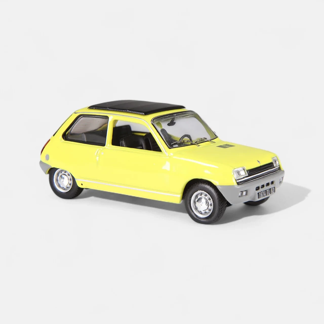 1/43 NZG Renault 5 TL (Yellow) Diecast Car Model