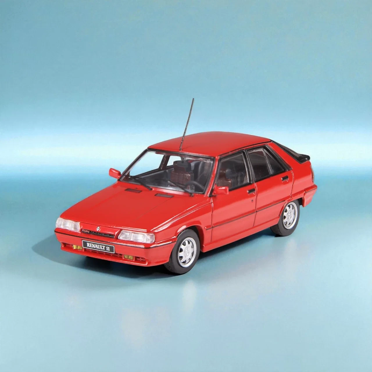 1/43 NZG 1986 Renault 11 Turbo 5-door (Red) Diecast Car Model