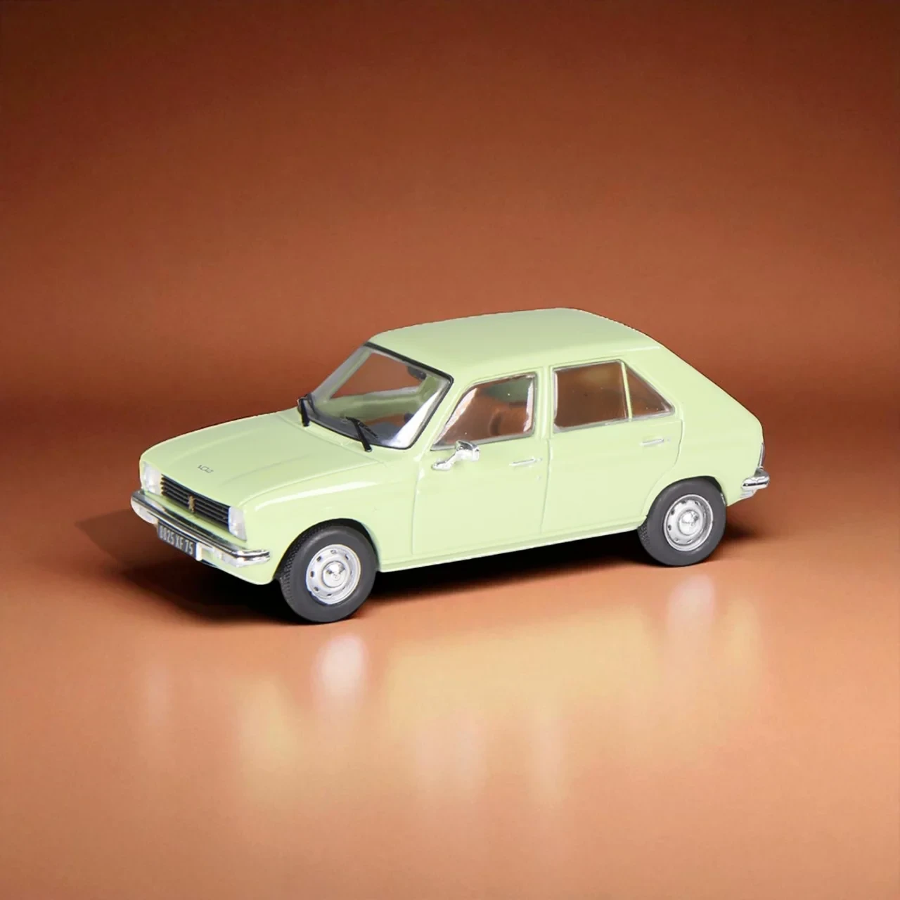 1/43 NZG 1972 Peugeot 104 (Pistachio Green) Diecast Car Model