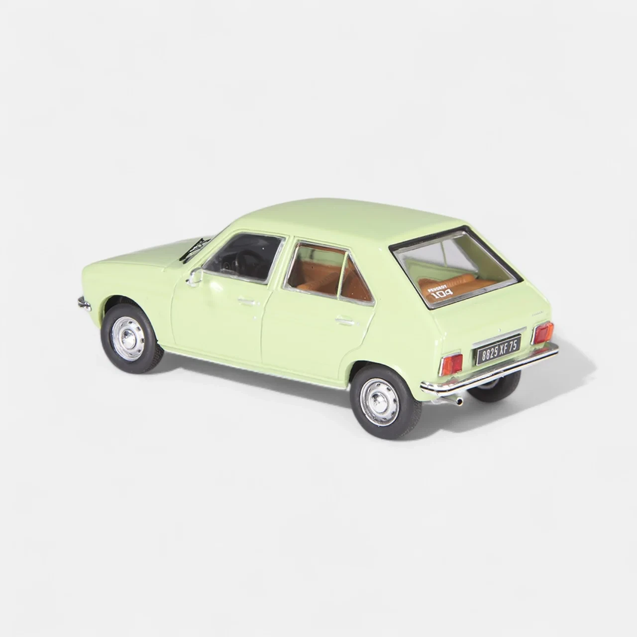 1/43 NZG 1972 Peugeot 104 (Pistachio Green) Diecast Car Model