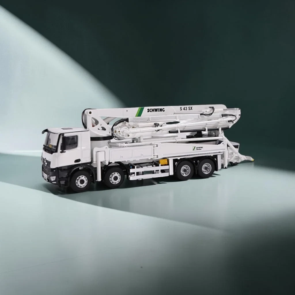 1/50 NZG Schwing S 43 SX Concrete Pump Diecast Model