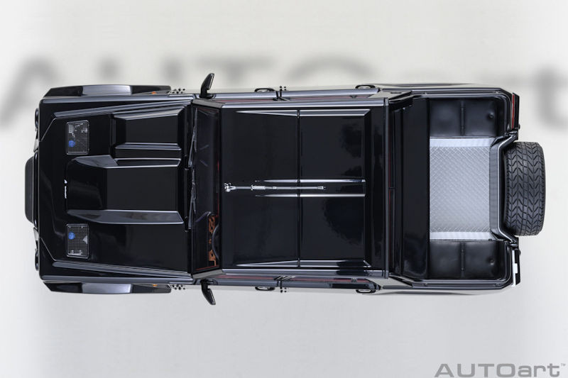 1/18 AUTOart Lamborghini LM002 (Nero Tenebre Black) Car Model