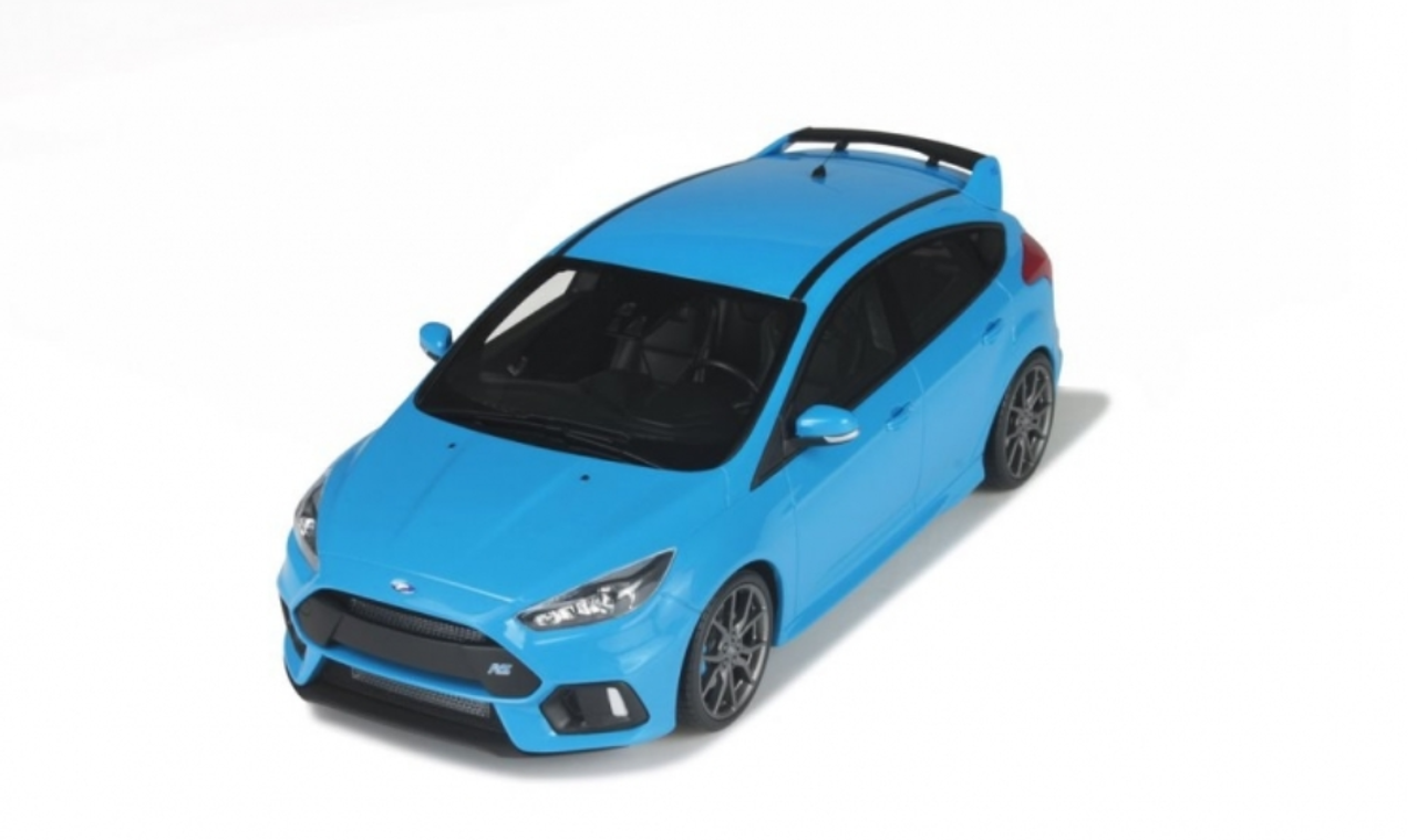 1/18 OTTO Ford Focus RS (Nitrous Blue) Enclosed Resin Car Model Limited