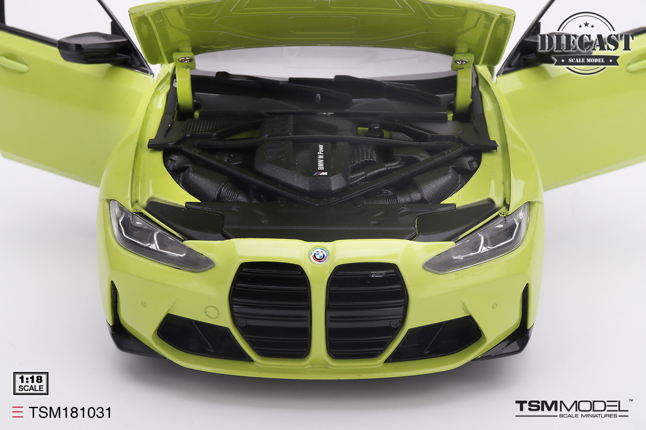 1/18 TSM BMW M3 Touring G81 (Sao Paulo Yellow) Diecast Car Model