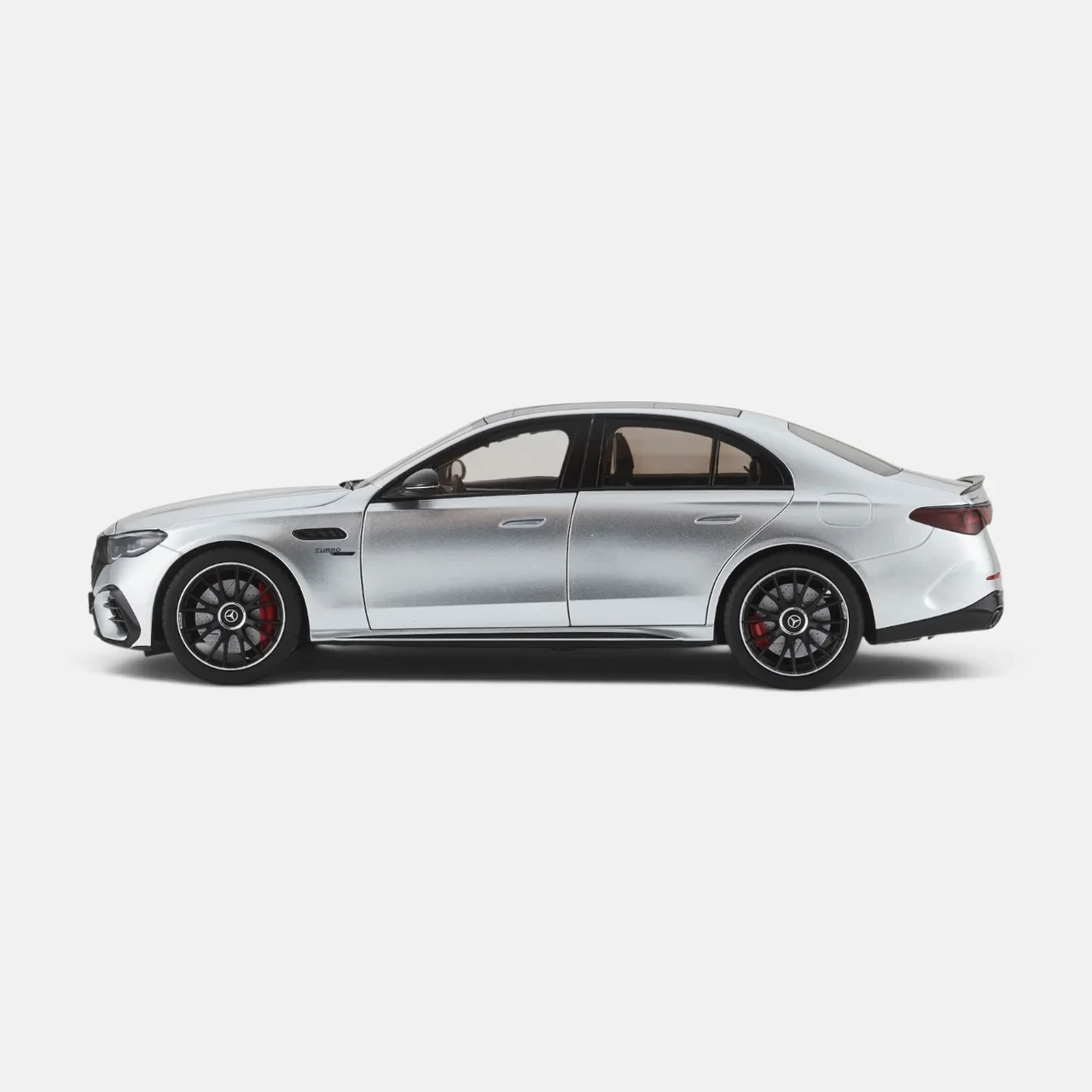 1/18 NZG 2025 Mercedes-AMG E 53 Hybrid 4MATIC+ W214 (Hightech Silver) Diecast Car Model