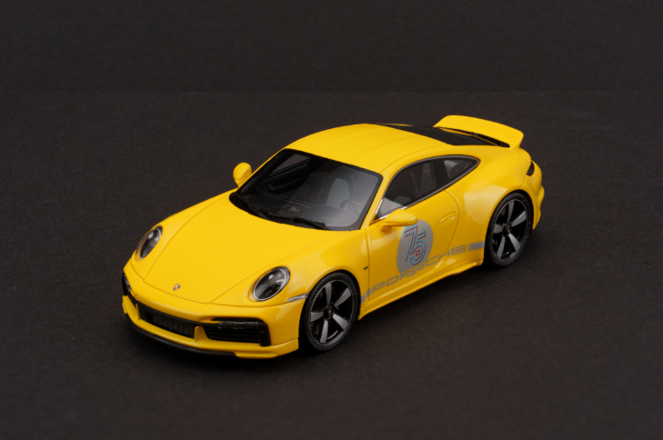 1/43 Locarno Model Porsche 911 Sport Classic PTS (Speed Yellow) Car Model Limited 26 Pieces