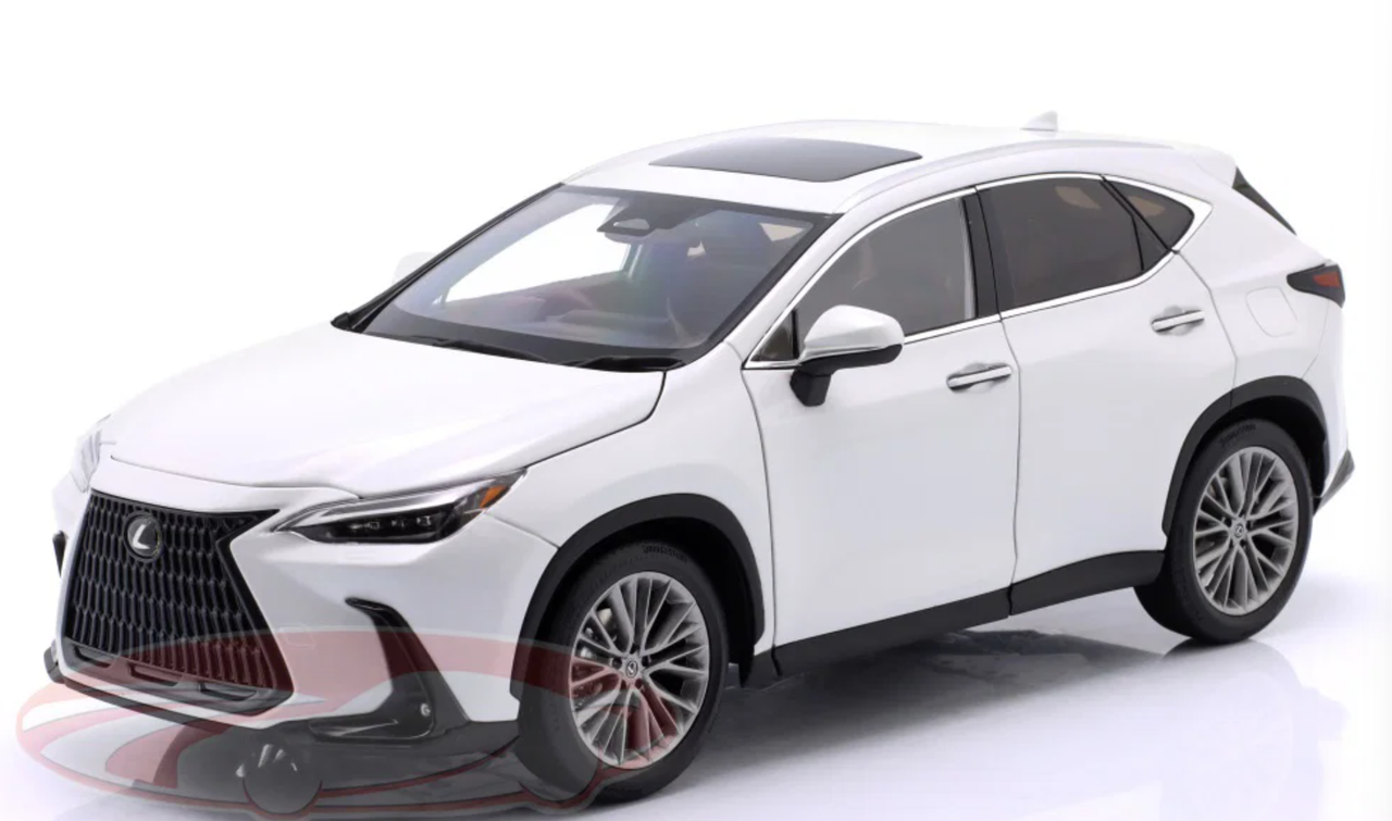 1/18 Kyosho 2022 Lexus NX 450h+ (Sonic Quartz White) Diecast Car Model