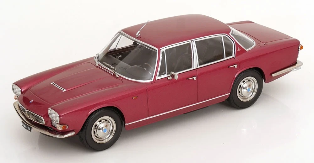 1/18 KK-Scale 1965 Maserati Quattroporte I (Red Metallic) Diecast Car Model