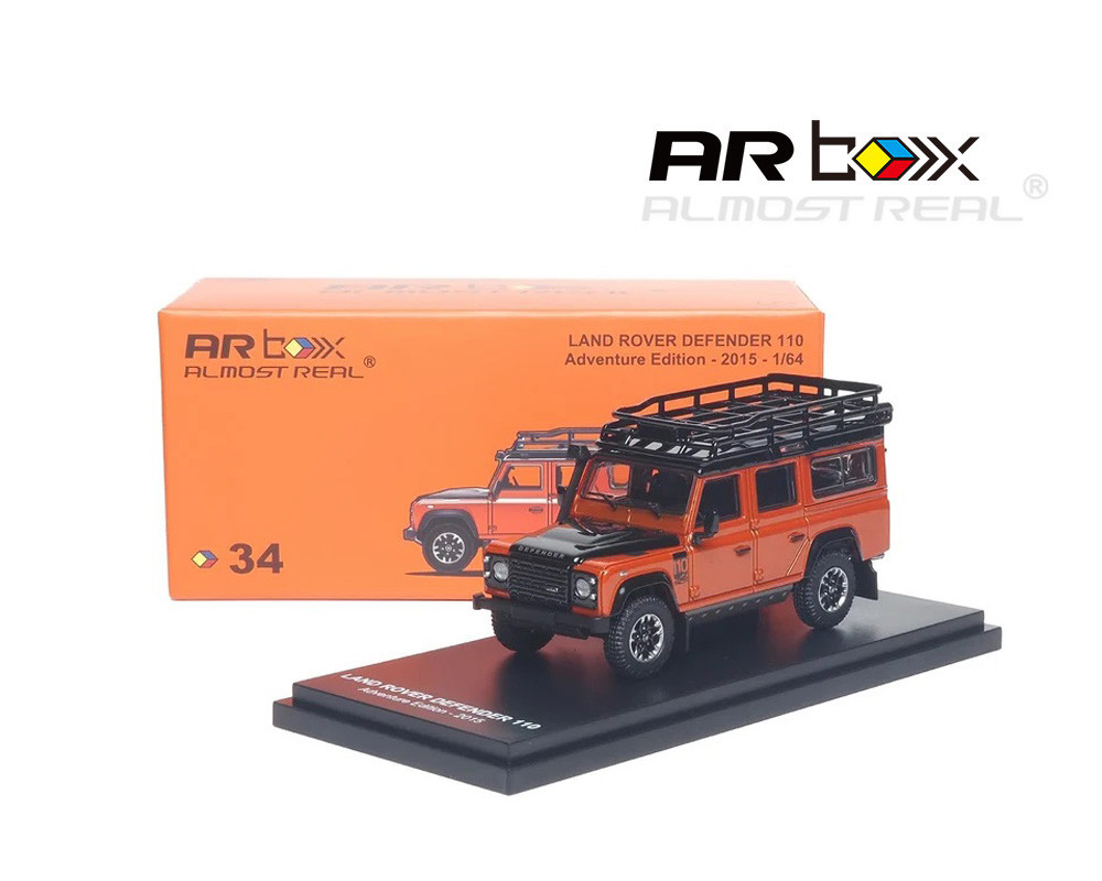 1/64 Almost Real 2015 Land Rover Defender 110 Adventure Edition Diecast Car Model