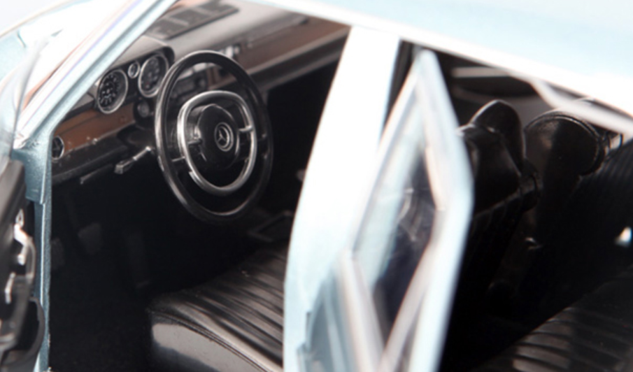 Norev/NOREV: 1/18 Mercedes-Benz 280 CE/Mercedes-Benz 280 CE 1980 (Silver Blue