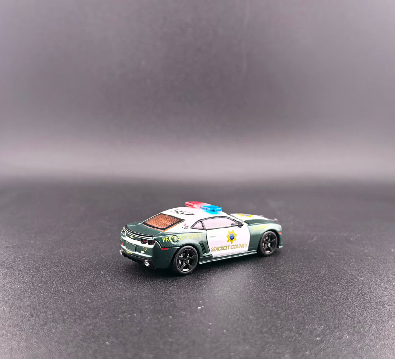 1/64 1+1 Model Chevrolet Camaro 5th Generation Need for Speed Police Diecast Car Model