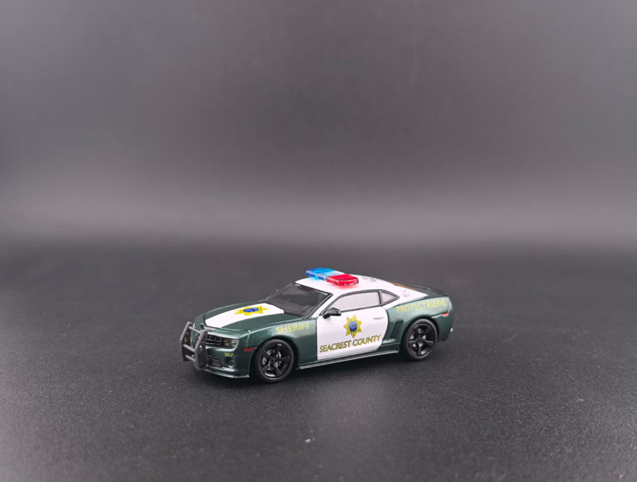 1/64 1+1 Model Chevrolet Camaro 5th Generation Need for Speed Police Diecast Car Model