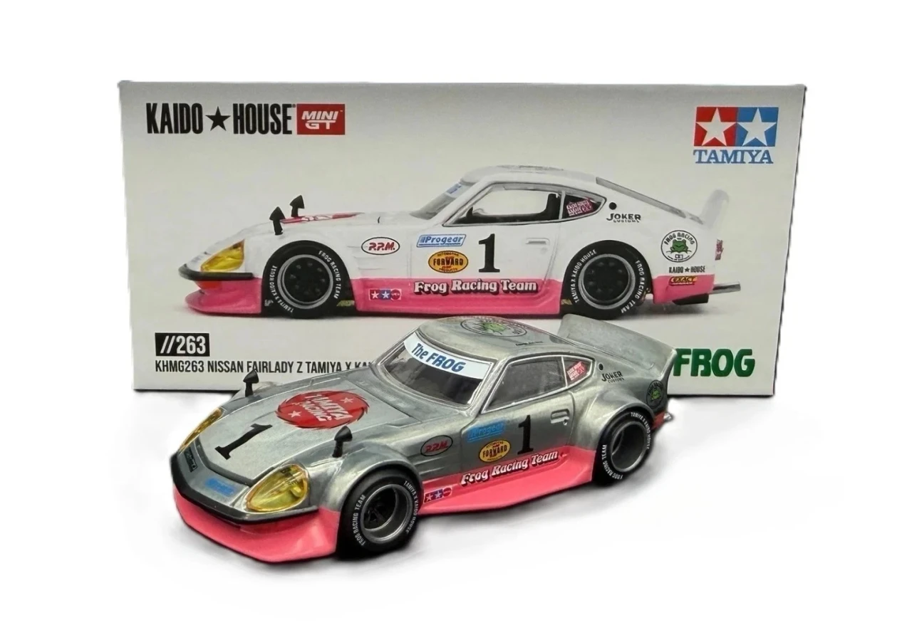CHASE CAR 1/64 Kaido House Honda Nissan Fairlady Z TAMIYA x KAIDO HOUSE "The FROG" V1 Diecast Car Model
