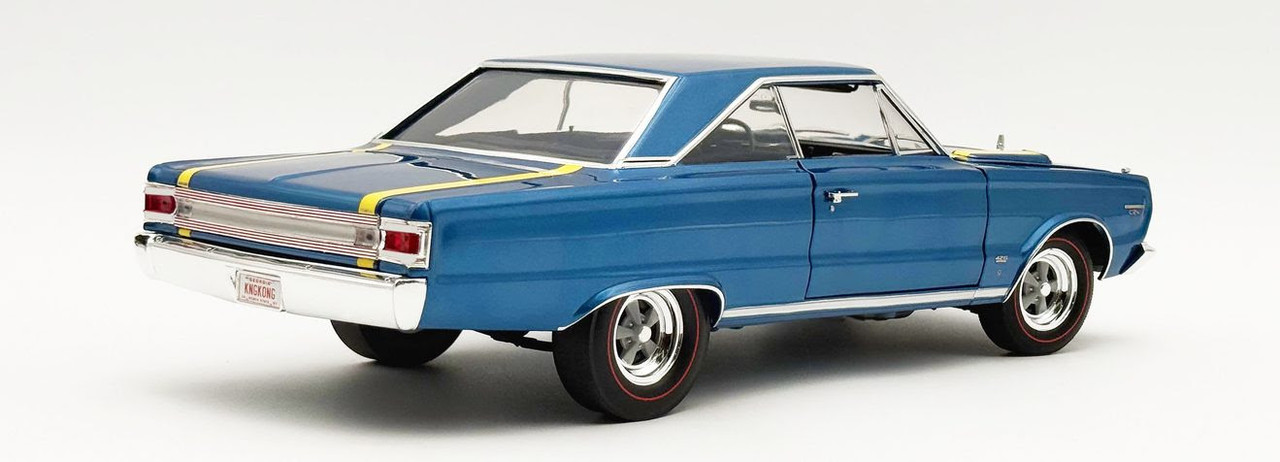 1/18 ACME 1967 Plymouth Belvedere GTX (Blue) Movie "King Kong" Diecast Car Model Limited 426 Pieces