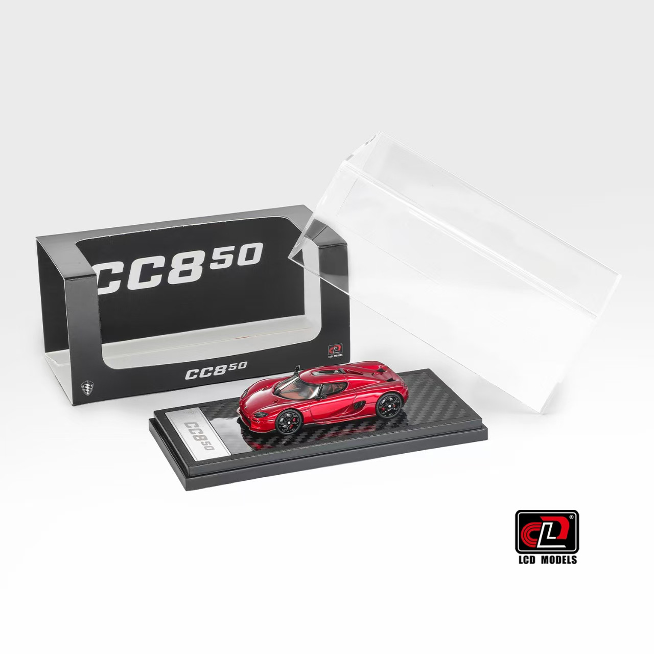 1/64 LCD Koenigsegg CC850 (Red) Diecast Car Model
